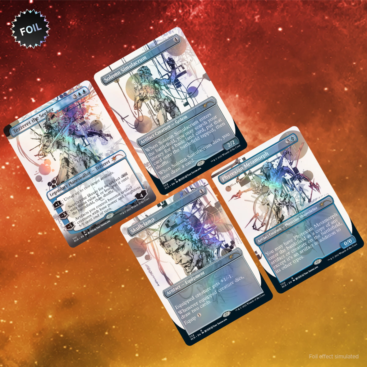 Magic: The Gathering TCG: Secret Lair Drop Series - Special Guest: Yoji Shinkawa (English) - Foil Card Game Wizards of the Coast