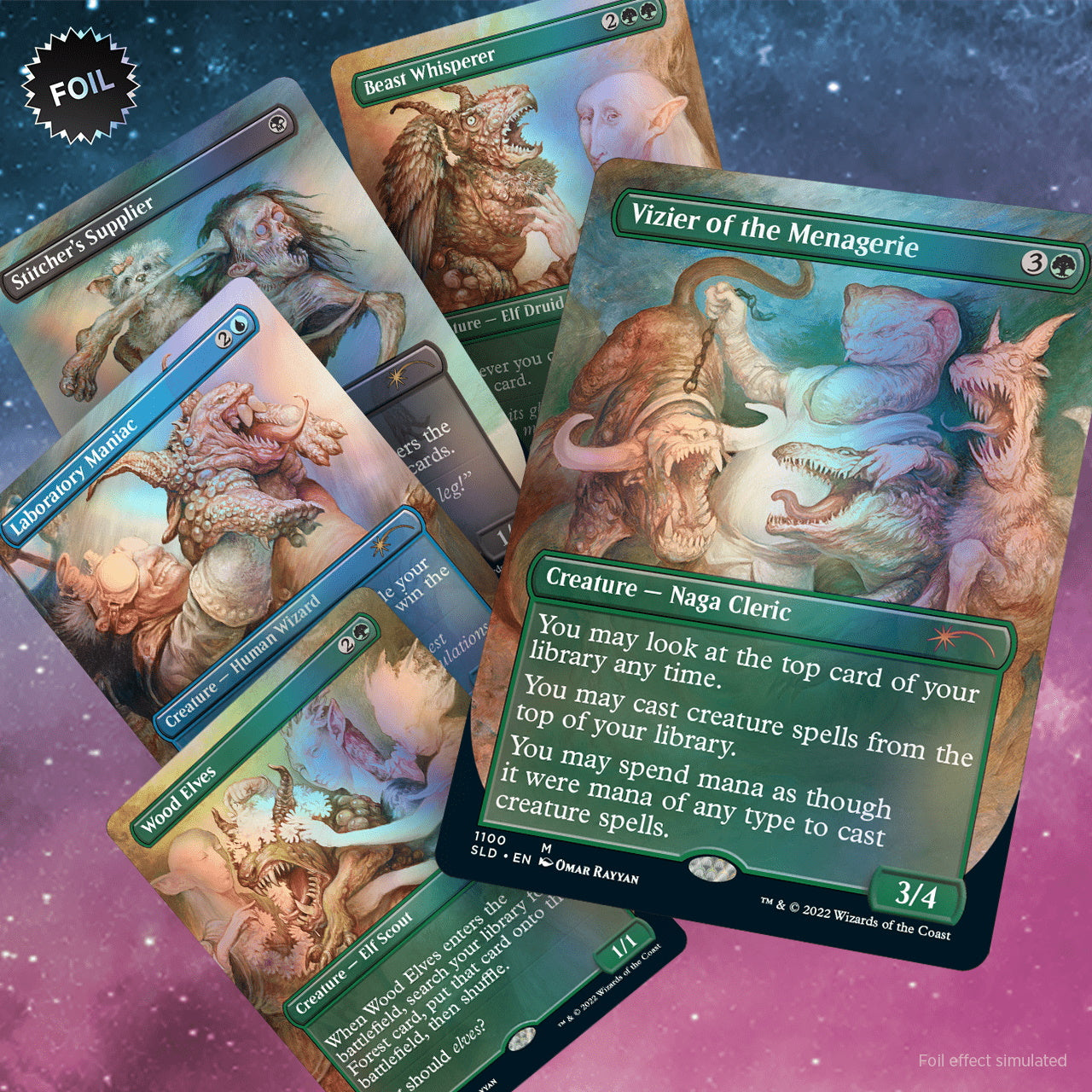 Magic: The Gathering TCG: Secret Lair Drop Series - The Weirdest Pets in the Multiverse - Foil Card Game Wizards of the Coast