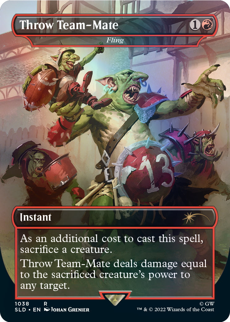 Magic: The Gathering TCG: Secret Lair x Blood Bowl - FOIL EDITION Card Game Wizards of the Coast