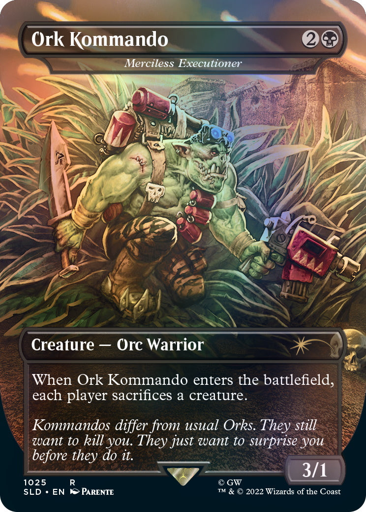 Magic: The Gathering TCG: Secret Lair x Warhammer 40,000: Orks - FOIL Card Game Wizards of the Coast