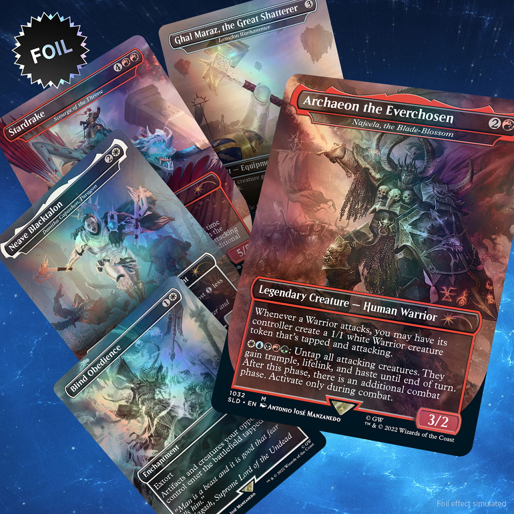 Magic: The Gathering TCG: Secret Lair x Warhammer Age of Sigmar - Foil Card Game Wizards of the Coast