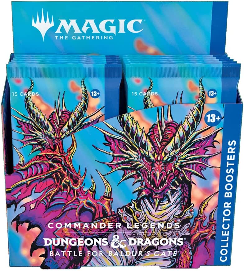 Magic: The Gathering TCG: Commander Legends: Battle for Baldur's Gate Collector Booster Box - 12 Packs Card Game Wizards of the Coast