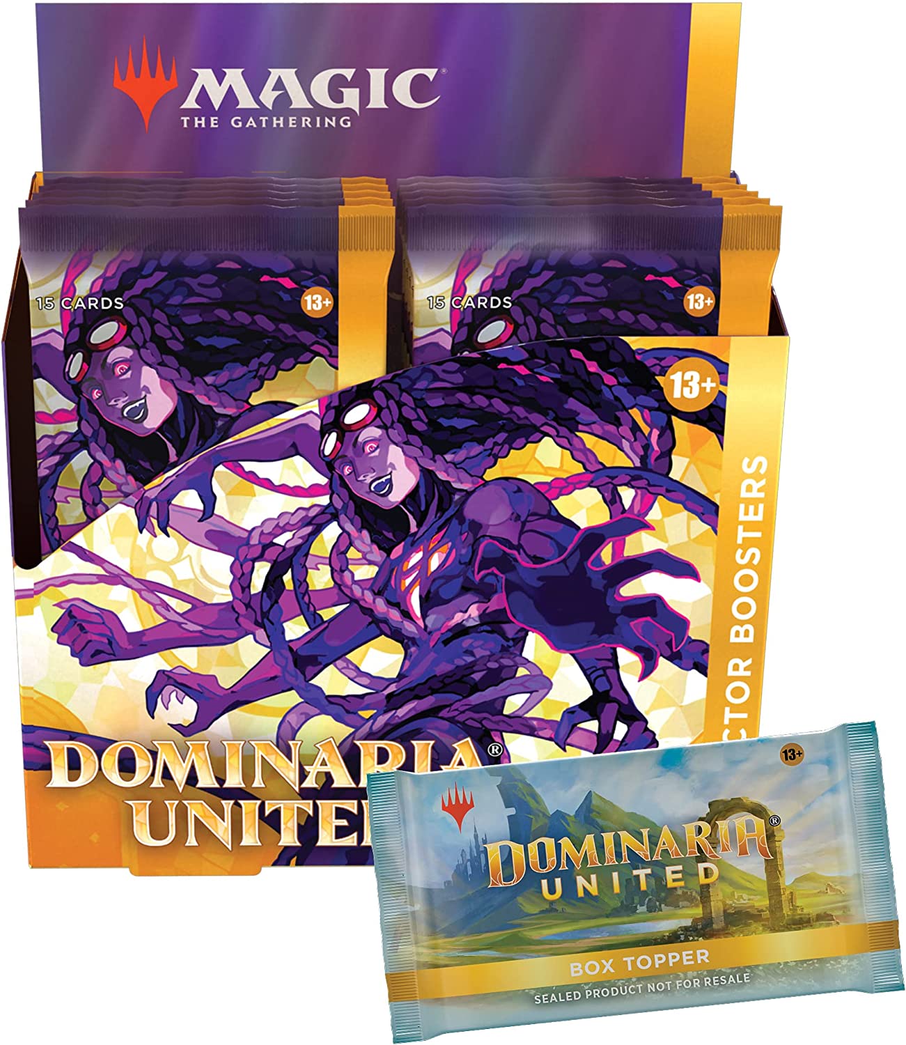 Magic: The Gathering TCG: Dominaria United Collector Booster Box - 12 Packs Card Game Wizards of the Coast