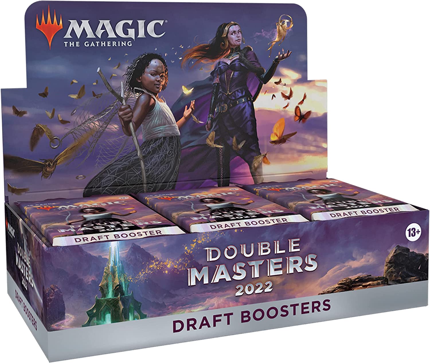 Magic: The Gathering TCG: Double Masters 2022 Draft Booster Box [24 Packs] Card Game Wizards of the Coast
