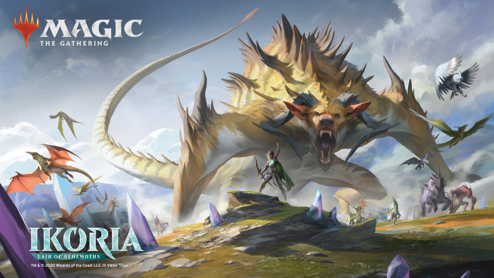 Magic: The Gathering TCG: Ikoria Collector Booster Japanese Ancillary Pack Card Game Wizards of the Coast