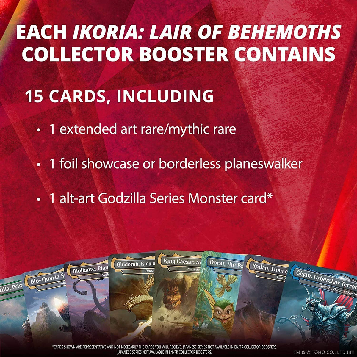 Magic: The Gathering TCG: Ikoria: Lair of Behemoths Collector Booster Box - 12 Packs Card Game Wizards of the Coast