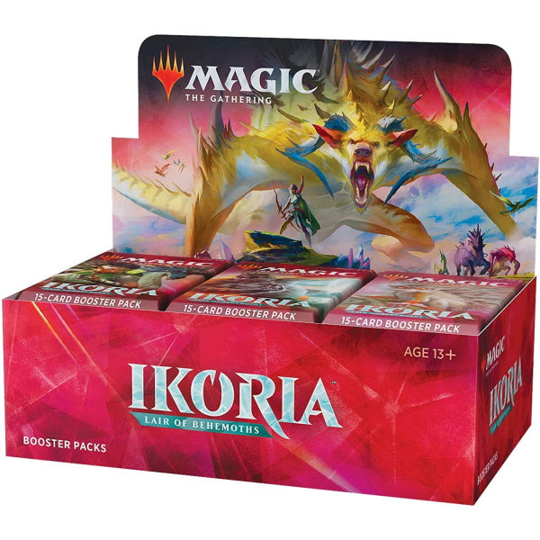 Magic: The Gathering TCG: Ikoria: Lair of Behemoths Draft Booster Box - 36 Packs Card Game Wizards of the Coast