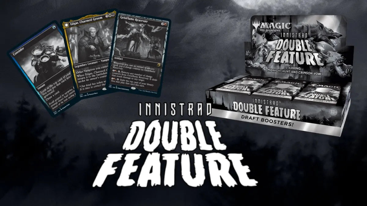Magic: The Gathering TCG: Innistrad Double Feature Draft Booster Box - 24 Packs Card Game Wizards of the Coast