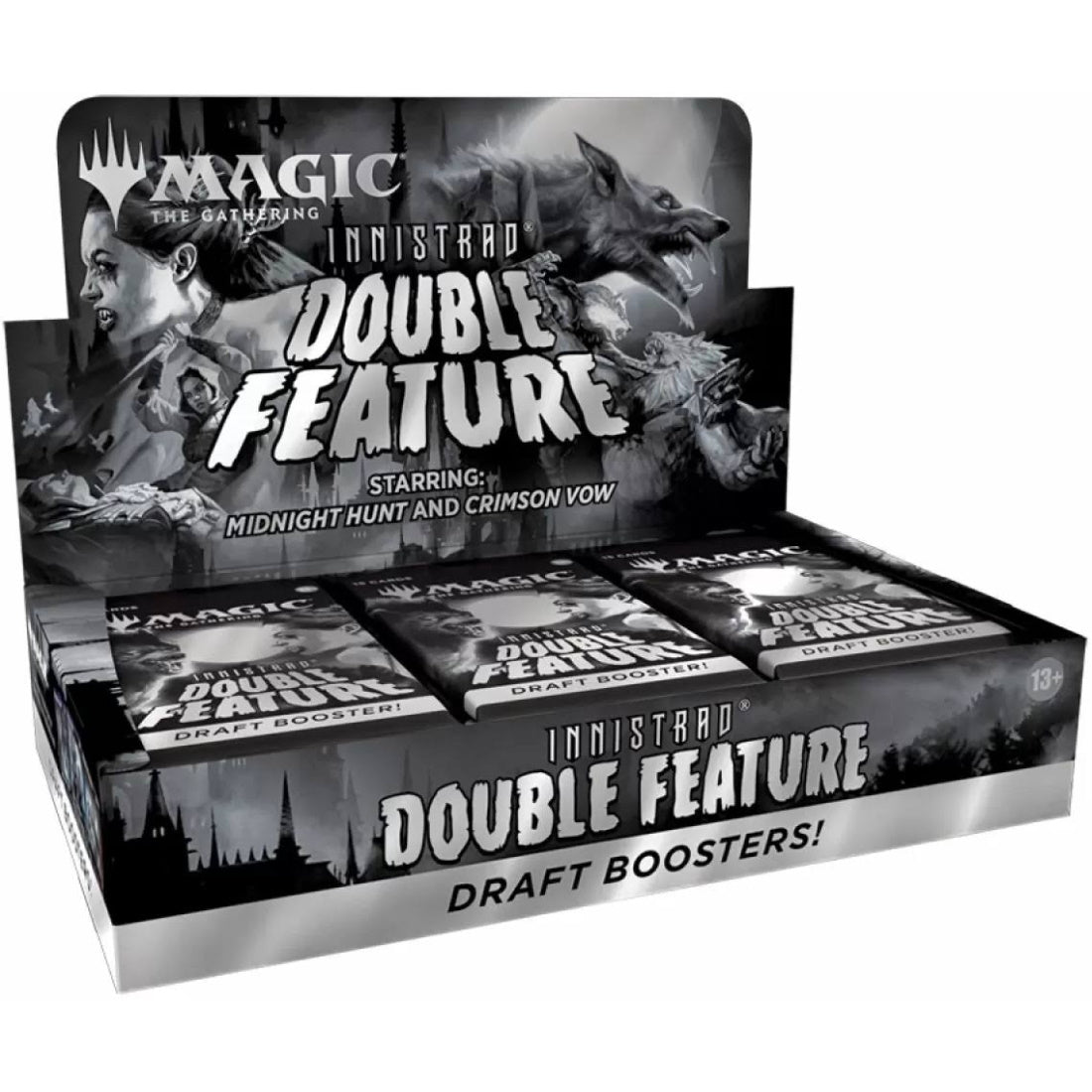 Magic: The Gathering TCG: Innistrad Double Feature Draft Booster Box - 24 Packs Card Game Wizards of the Coast