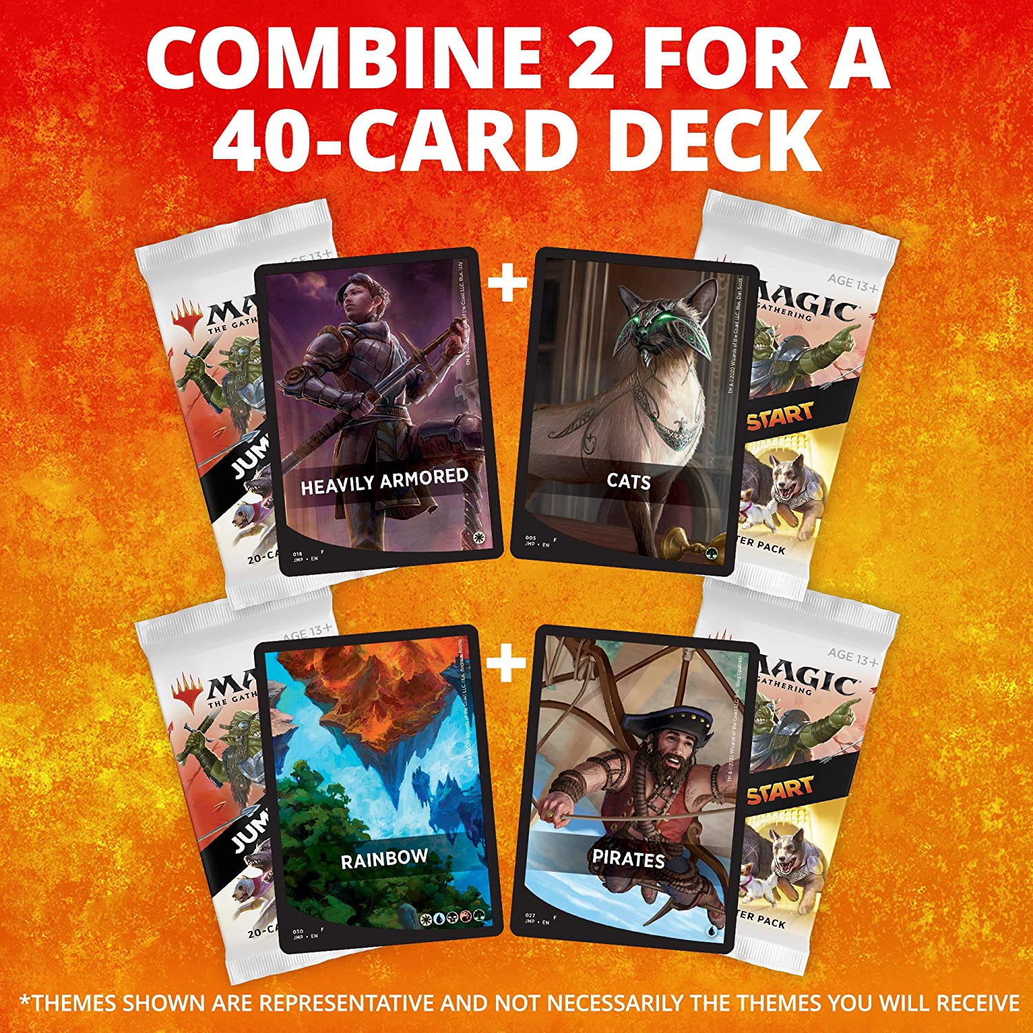 Magic: The Gathering TCG: Jumpstart Booster Box - 24 Packs Card Game Wizards of the Coast
