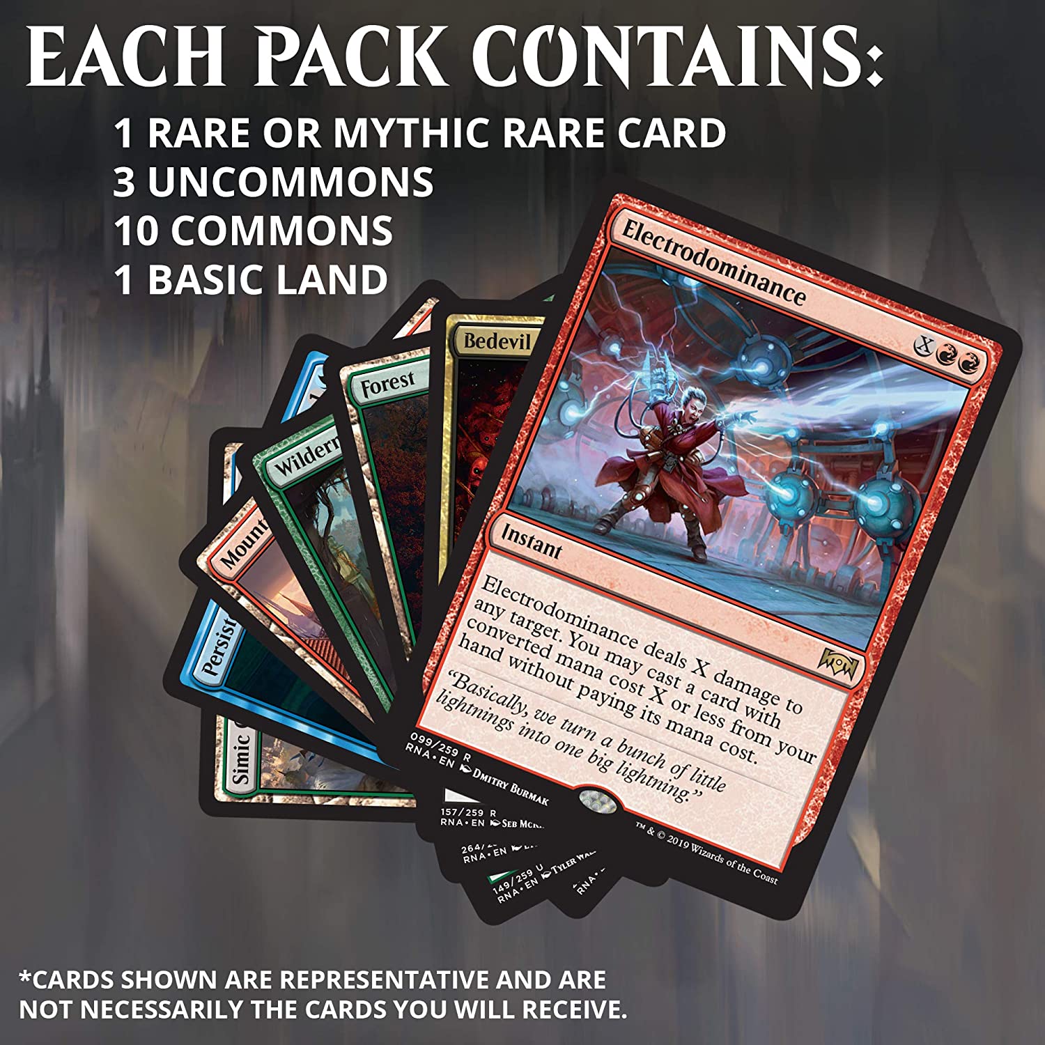 Magic: The Gathering TCG: Ravnica Allegiance Booster Box - 36 Packs Card Game Wizards of the Coast