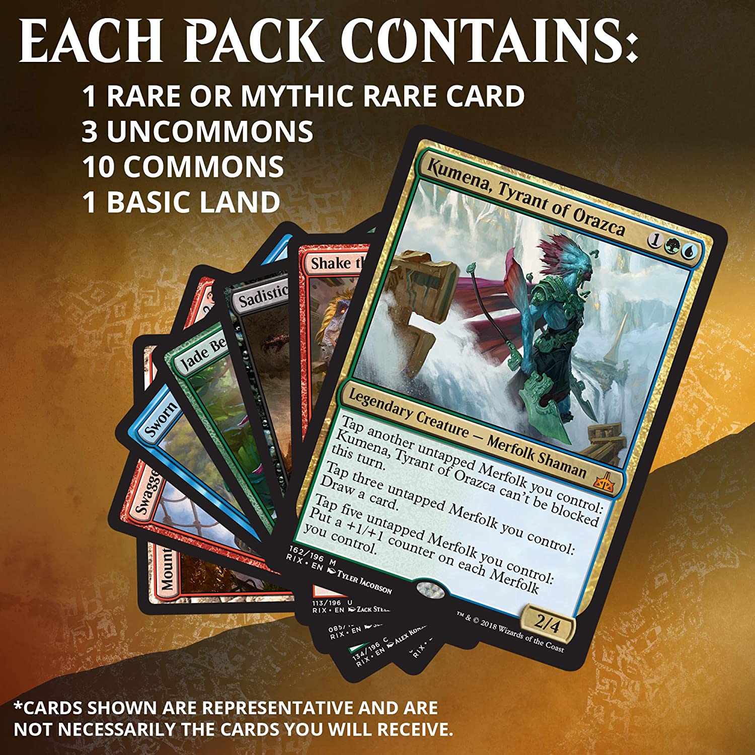 Magic: The Gathering TCG - Rivals of Ixalan Booster Box - 36 Packs Card Game Wizards of the Coast   