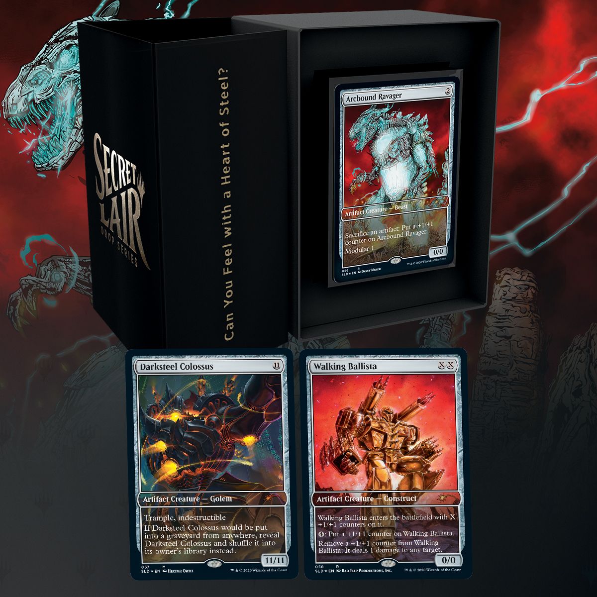 Magic: The Gathering TCG: Secret Lair Drop Series - Can You Feel With A Heart of Steel? Card Game Wizards of the Coast