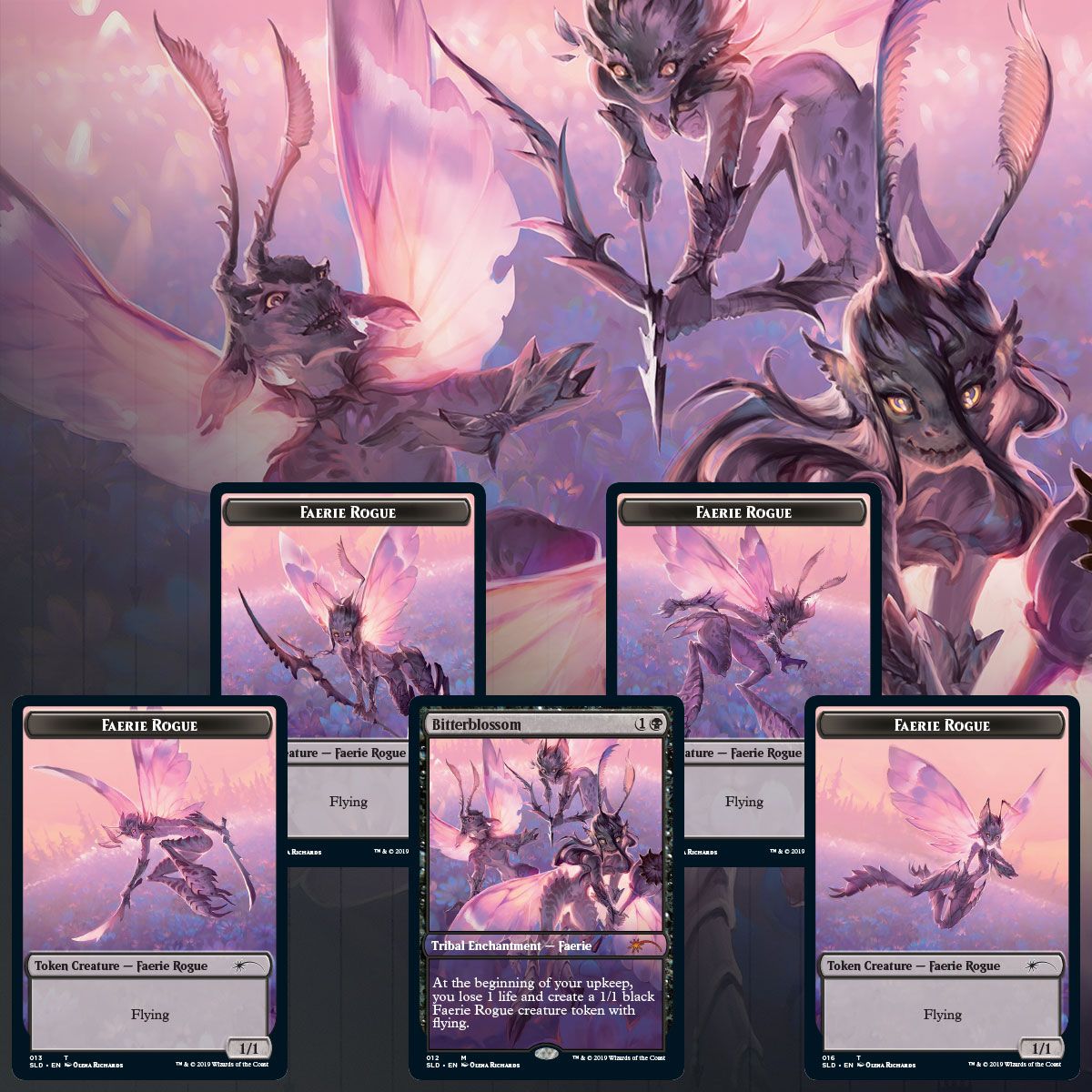 Magic: The Gathering TCG: Secret Lair Drop Series - Bitterblossom Dreams Card Game Wizards of the Coast