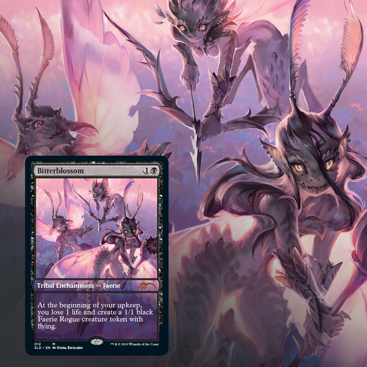 Magic: The Gathering TCG: Secret Lair Drop Series - Bitterblossom Dreams Card Game Wizards of the Coast
