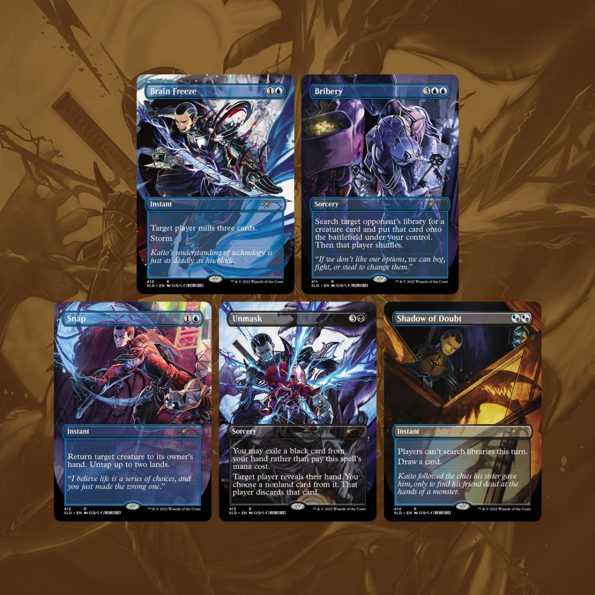 Magic: The Gathering TCG: Secret Lair Drop Series - Introducing: Kaito Shizuki Card Game Wizards of the Coast
