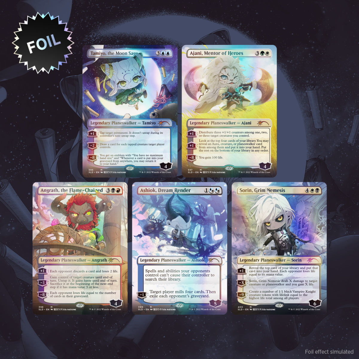 Magic: The Gathering TCG: Secret Lair Drop Series - Li'l Walkers - Foil Card Game Wizards of the Coast
