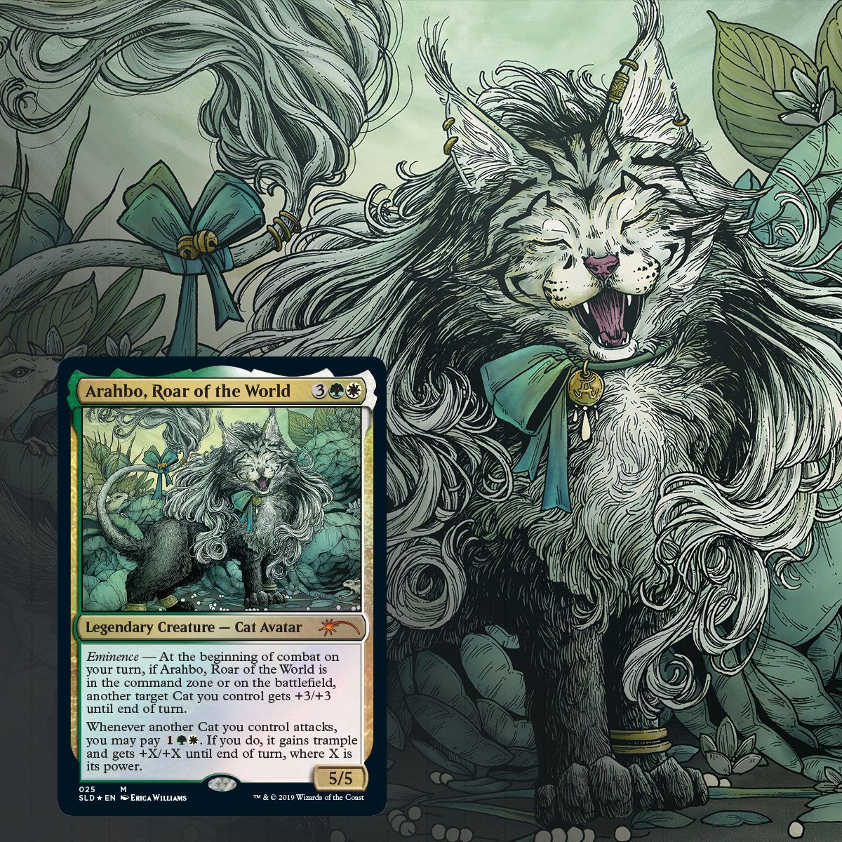 Magic: The Gathering TCG: Secret Lair Drop Series - OMG Kitties! Card Game Wizards of the Coast