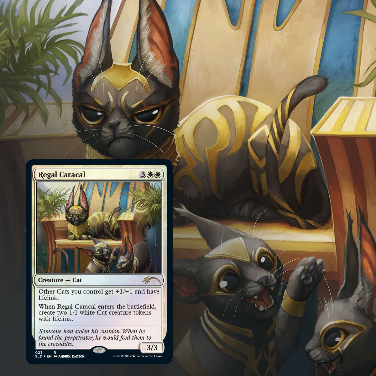 Magic: The Gathering TCG: Secret Lair Drop Series - OMG Kitties! Card Game Wizards of the Coast