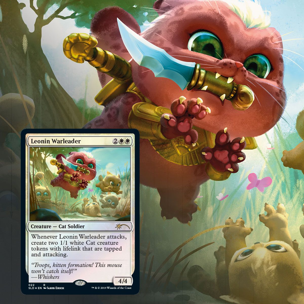 Magic: The Gathering TCG: Secret Lair Drop Series - OMG Kitties! Card Game Wizards of the Coast