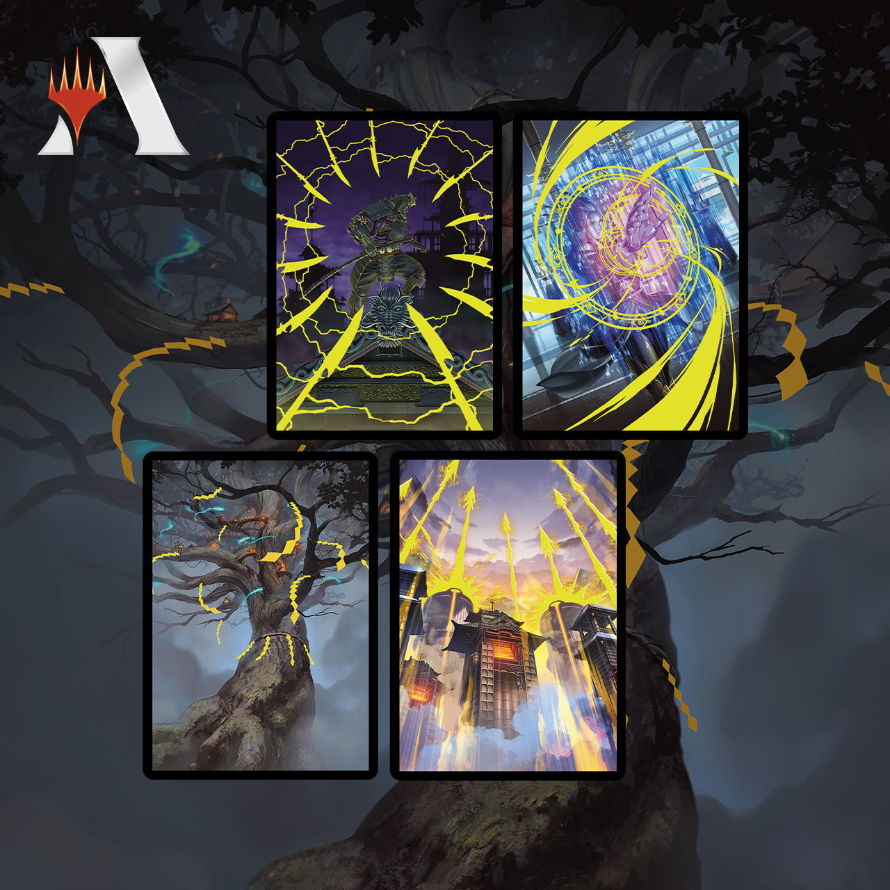 Magic: The Gathering TCG: Secret Lair Drop Series - Showcase: Neon Dynasty - Neon Ink Foil Card Game Wizards of the Coast