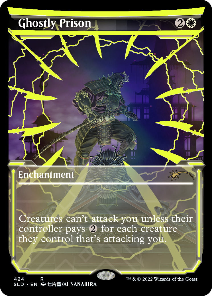Magic: The Gathering TCG: Secret Lair Drop Series - Showcase: Neon Dynasty - Neon Ink Foil Card Game Wizards of the Coast