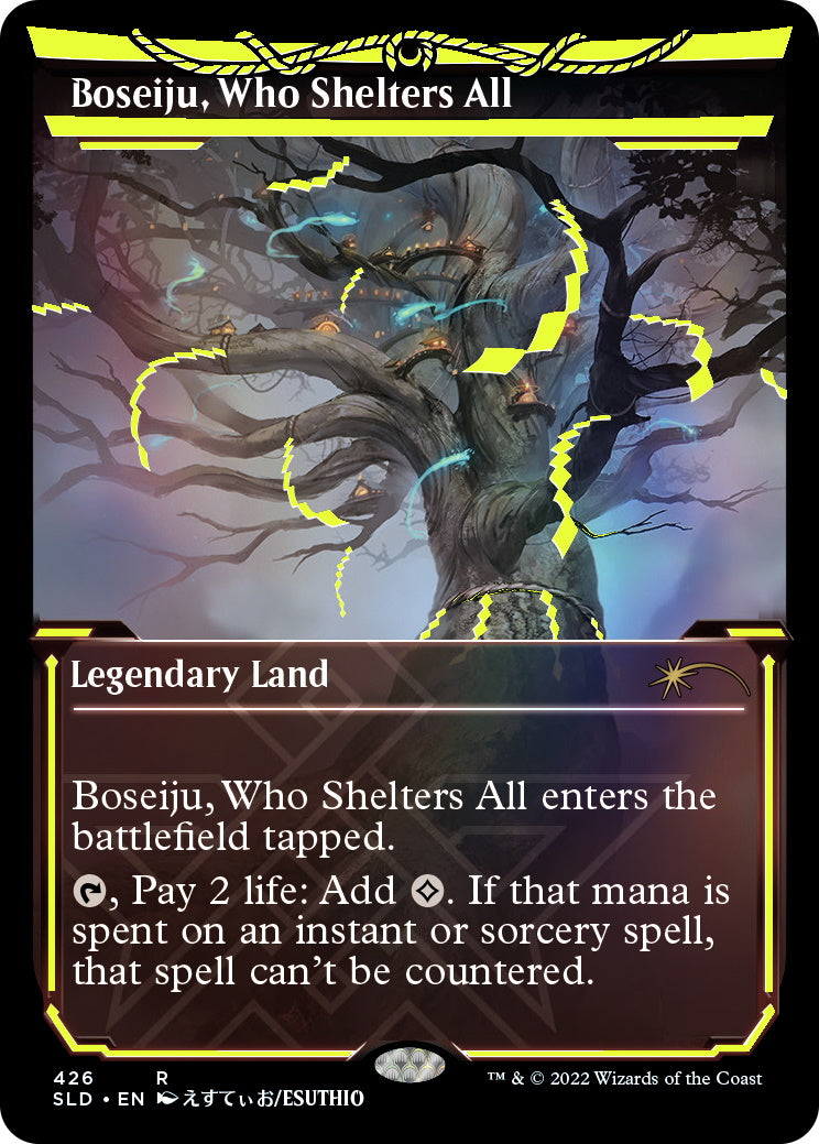 Magic: The Gathering TCG: Secret Lair Drop Series - Showcase: Neon Dynasty - Neon Ink Foil Card Game Wizards of the Coast