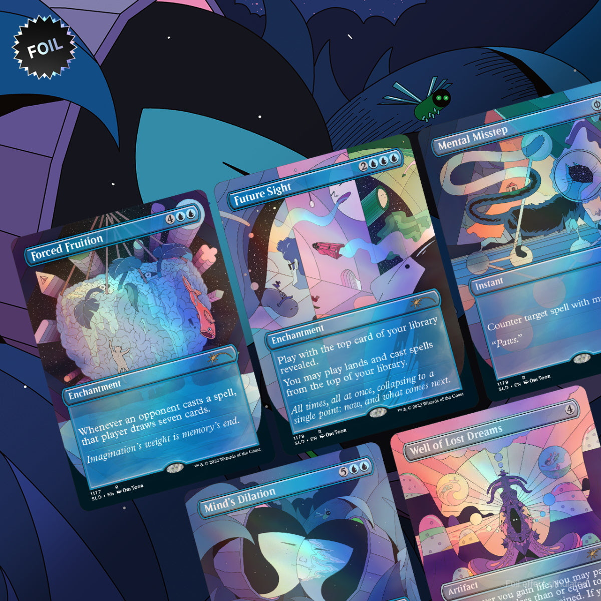 Magic: The Gathering TCG: Secret Lair Drop Series - The Meaning of Life, Maybe - FOIL Edition Card Game Wizards of the Coast