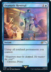 Magic: The Gathering TCG: Secret Lair Drop Series - Transformers: Roll Out or Rise Up - Foil Edition Card Game Wizards of the Coast