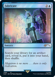 Magic: The Gathering TCG: Secret Lair Drop Series - Transformers: Roll Out or Rise Up - Foil Edition Card Game Wizards of the Coast