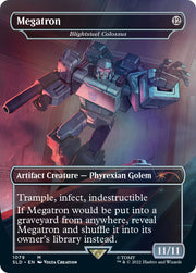 Magic: The Gathering TCG: Secret Lair Drop Series - Transformers: Optimus Prime vs. Megatron - Foil Edition Card Game Wizards of the Coast