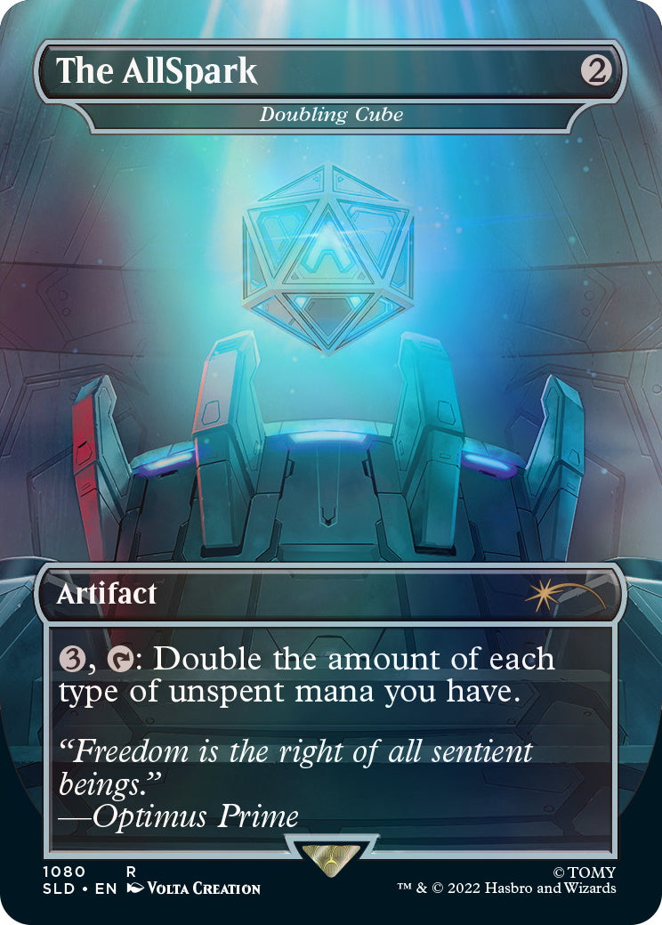 Magic: The Gathering TCG: Secret Lair Drop Series - Transformers: Optimus Prime vs. Megatron - Foil Edition Card Game Wizards of the Coast