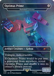 Magic: The Gathering TCG: Secret Lair Drop Series - Transformers: Optimus Prime vs. Megatron - Foil Edition Card Game Wizards of the Coast