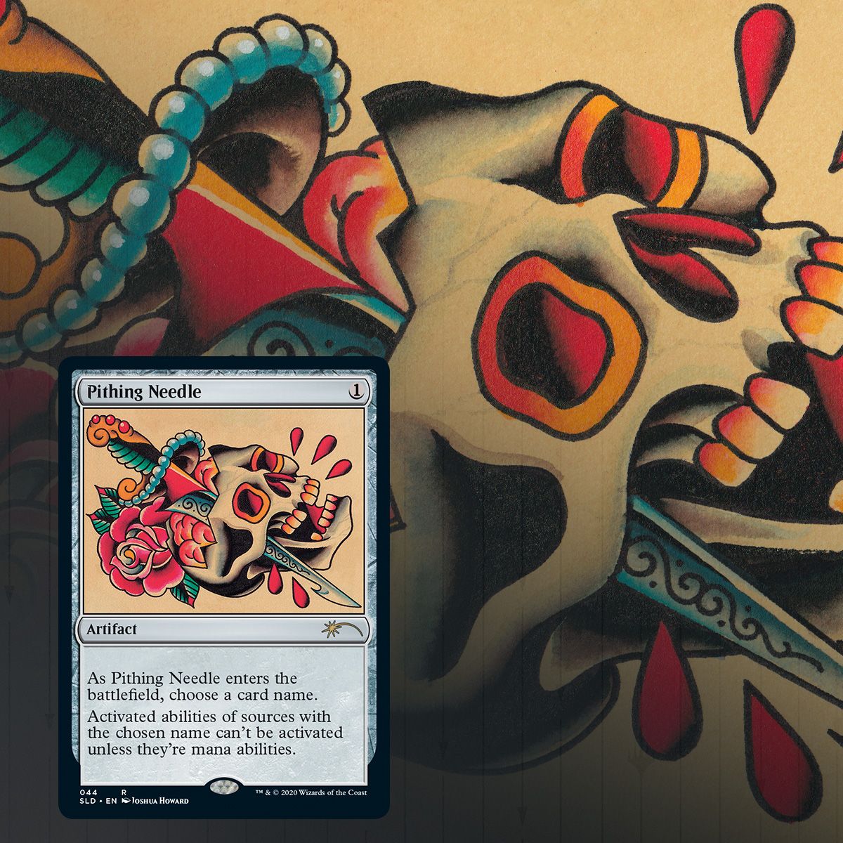 Magic: The Gathering TCG: Secret Lair Drop Series - Full Sleeves: The Tattoo Pack Card Game Wizards of the Coast