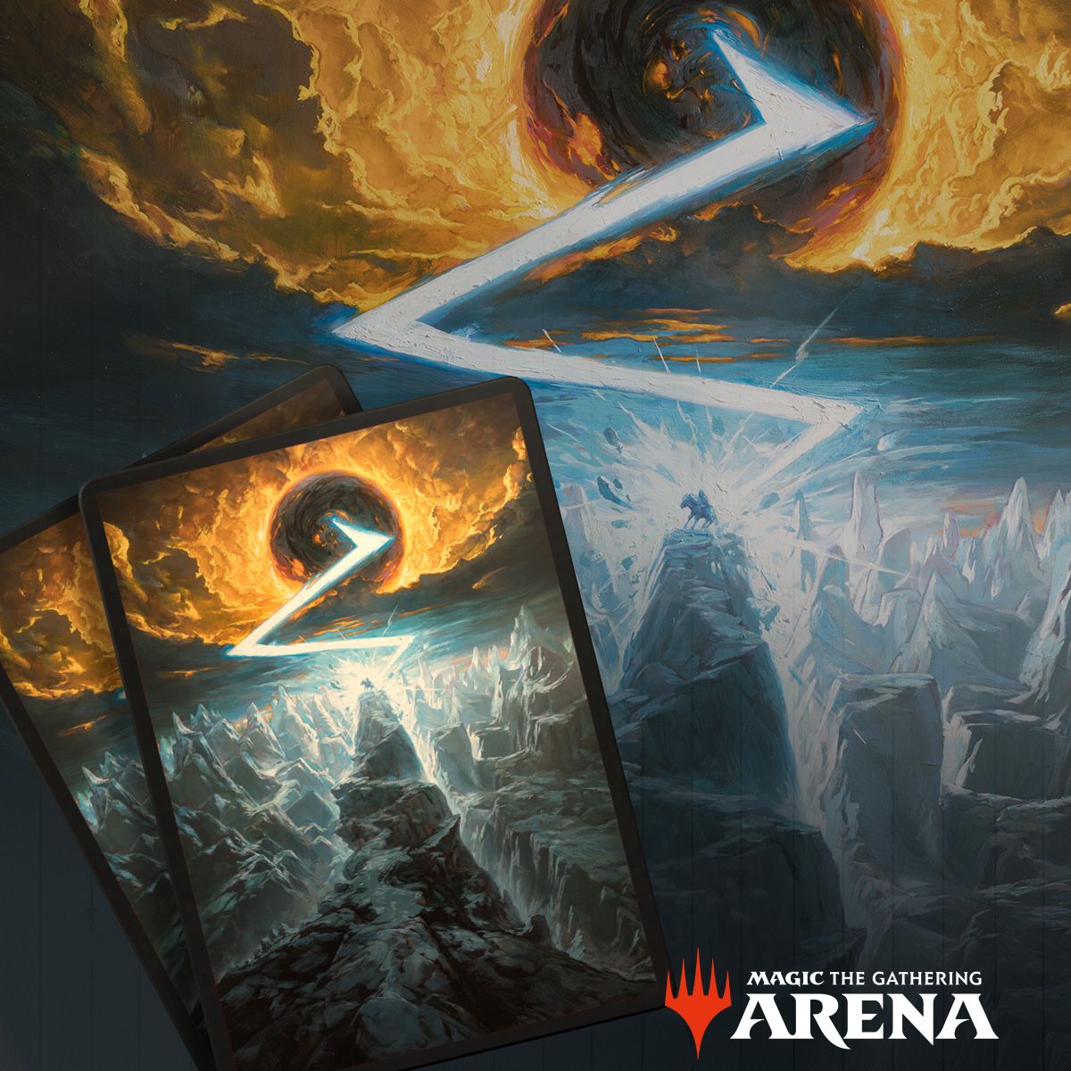 Magic: The Gathering TCG: Secret Lair Drop Series - Mountain, Go Card Game Wizards of the Coast