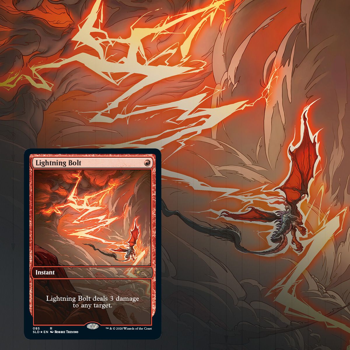 Magic: The Gathering TCG: Secret Lair Drop Series - Mountain, Go Card Game Wizards of the Coast