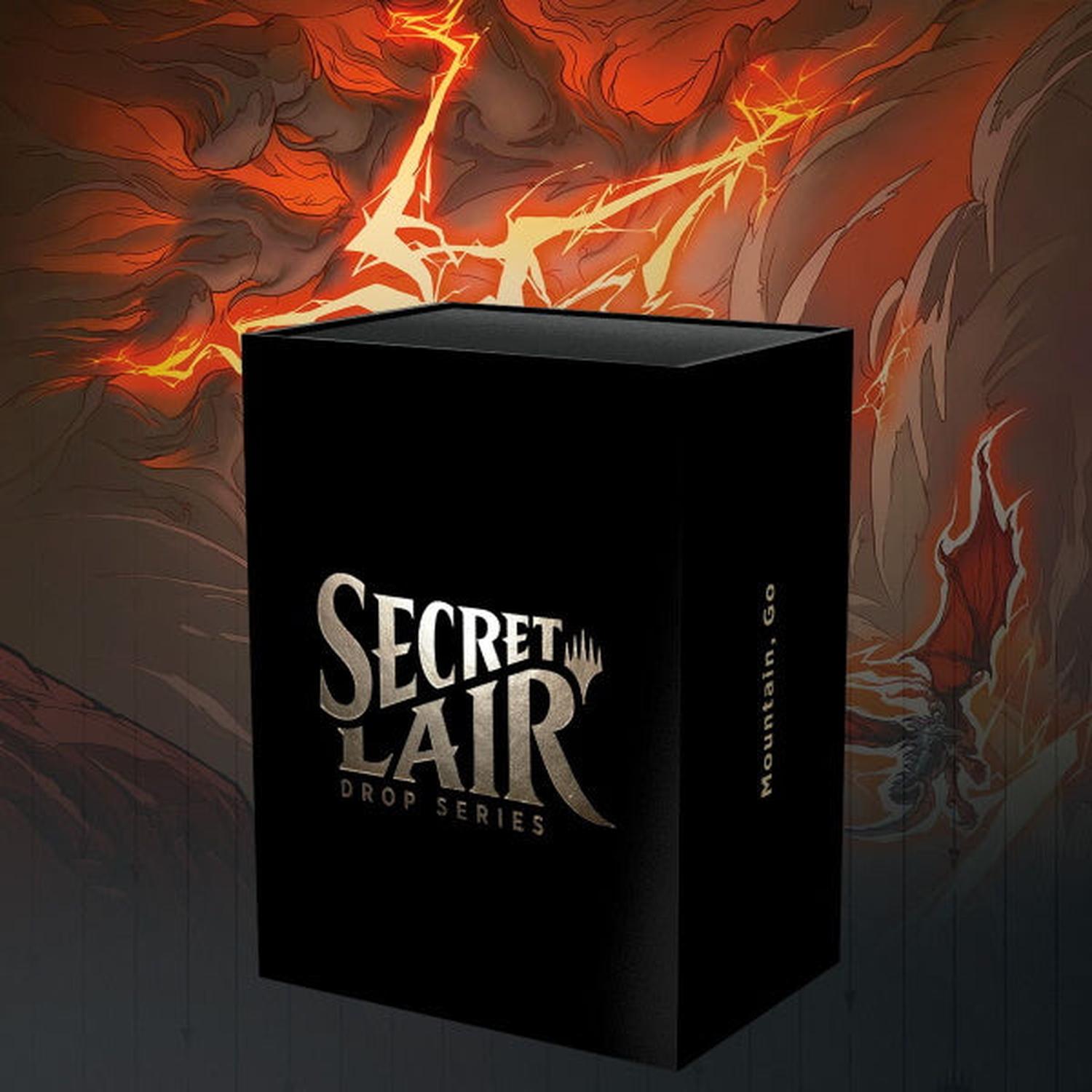 Magic: The Gathering TCG: Secret Lair Drop Series - Mountain, Go Card Game Wizards of the Coast