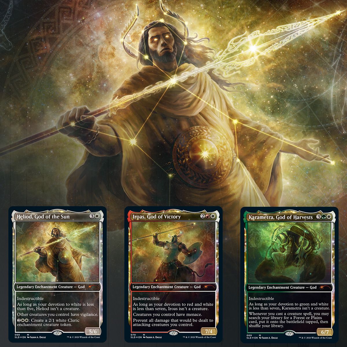 Magic: The Gathering TCG: Secret Lair Drop Series - Theros Stargazing: Volume I - Heliod Card Game Wizards of the Coast