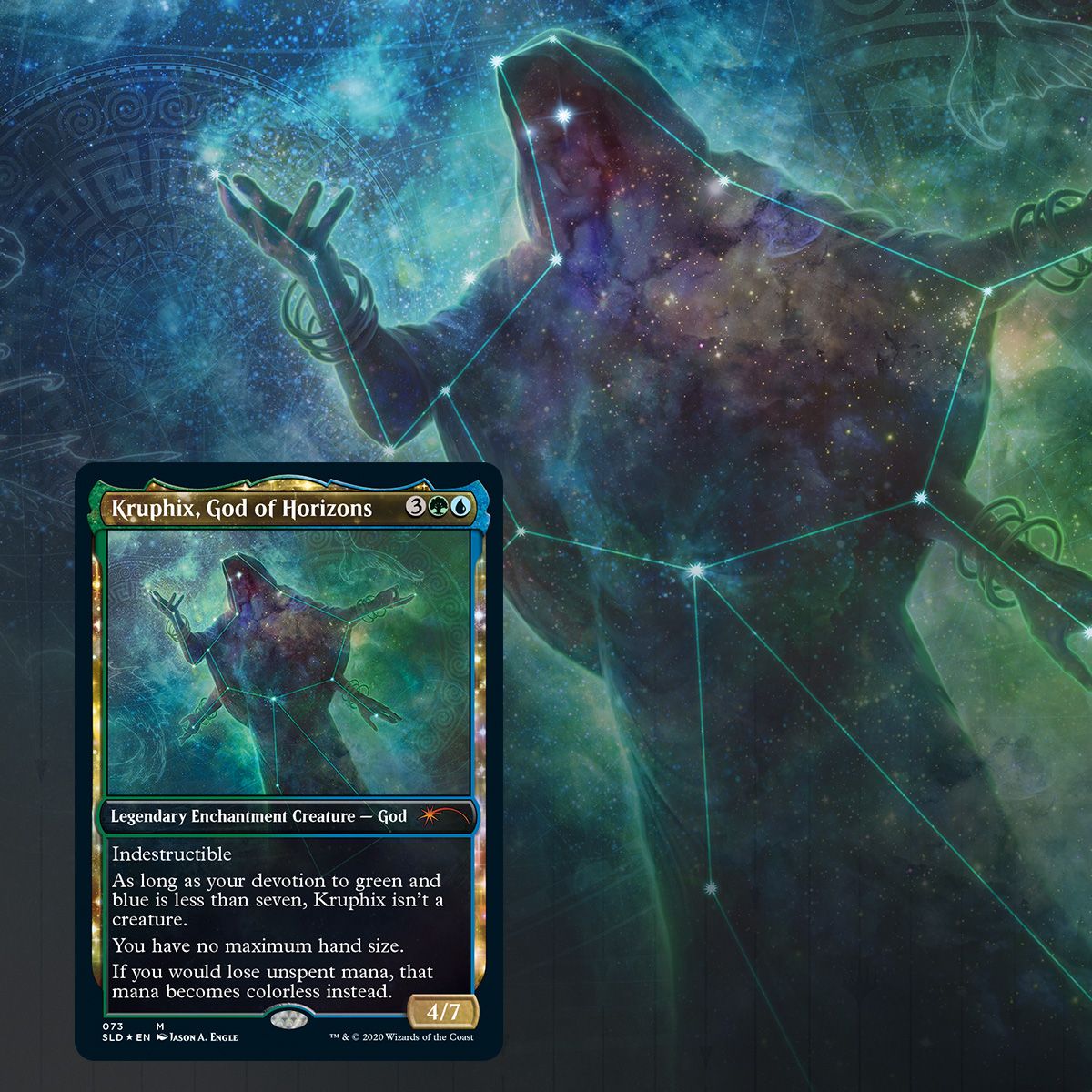 Magic: The Gathering TCG: Secret Lair Drop Series - Theros Stargazing: Volume II - Thassa Card Game Wizards of the Coast