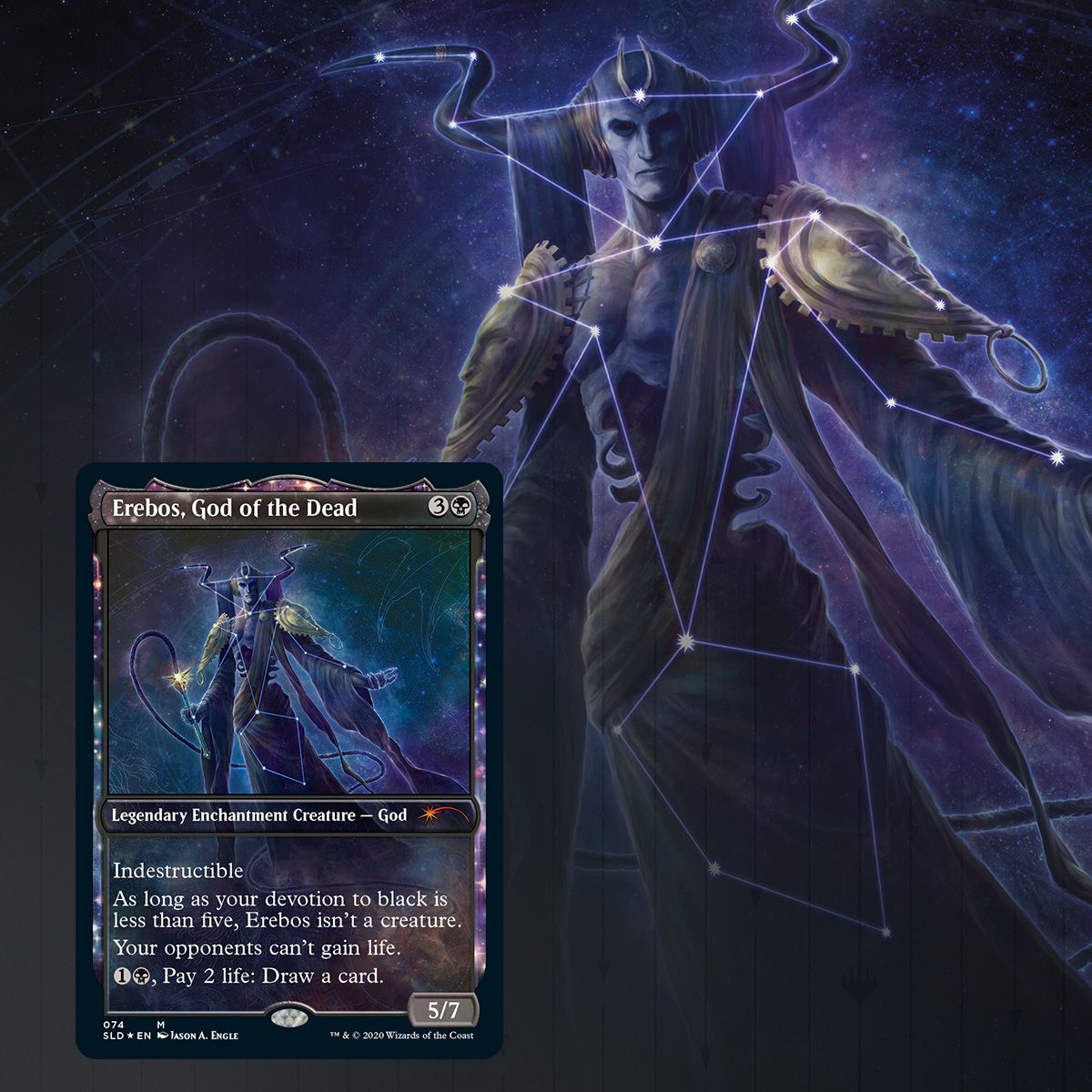 Magic: The Gathering TCG: Secret Lair Drop Series - Theros Stargazing: Volume III - Erebos Card Game Wizards of the Coast