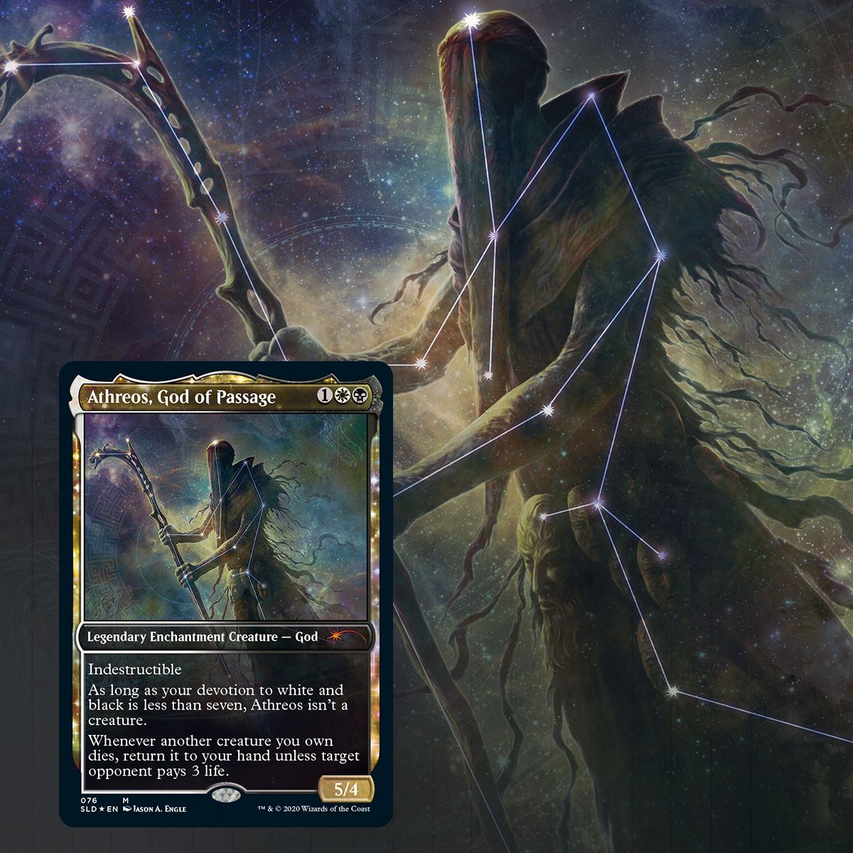 Magic: The Gathering TCG: Secret Lair Drop Series - Theros Stargazing: Volume III - Erebos Card Game Wizards of the Coast