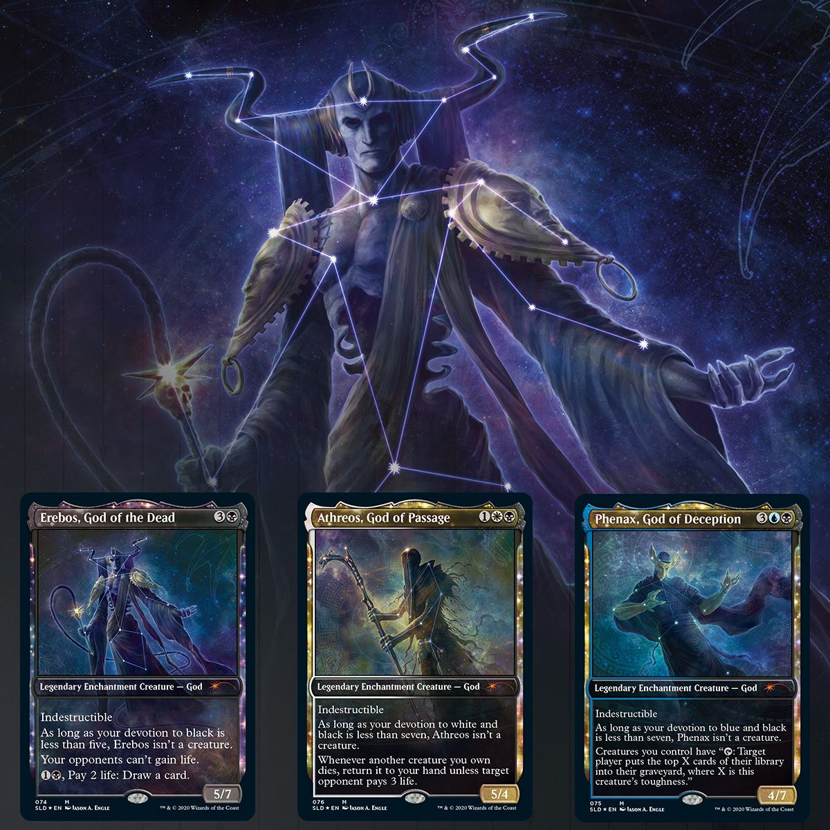 Magic: The Gathering TCG: Secret Lair Drop Series - Theros Stargazing: Volume III - Erebos Card Game Wizards of the Coast
