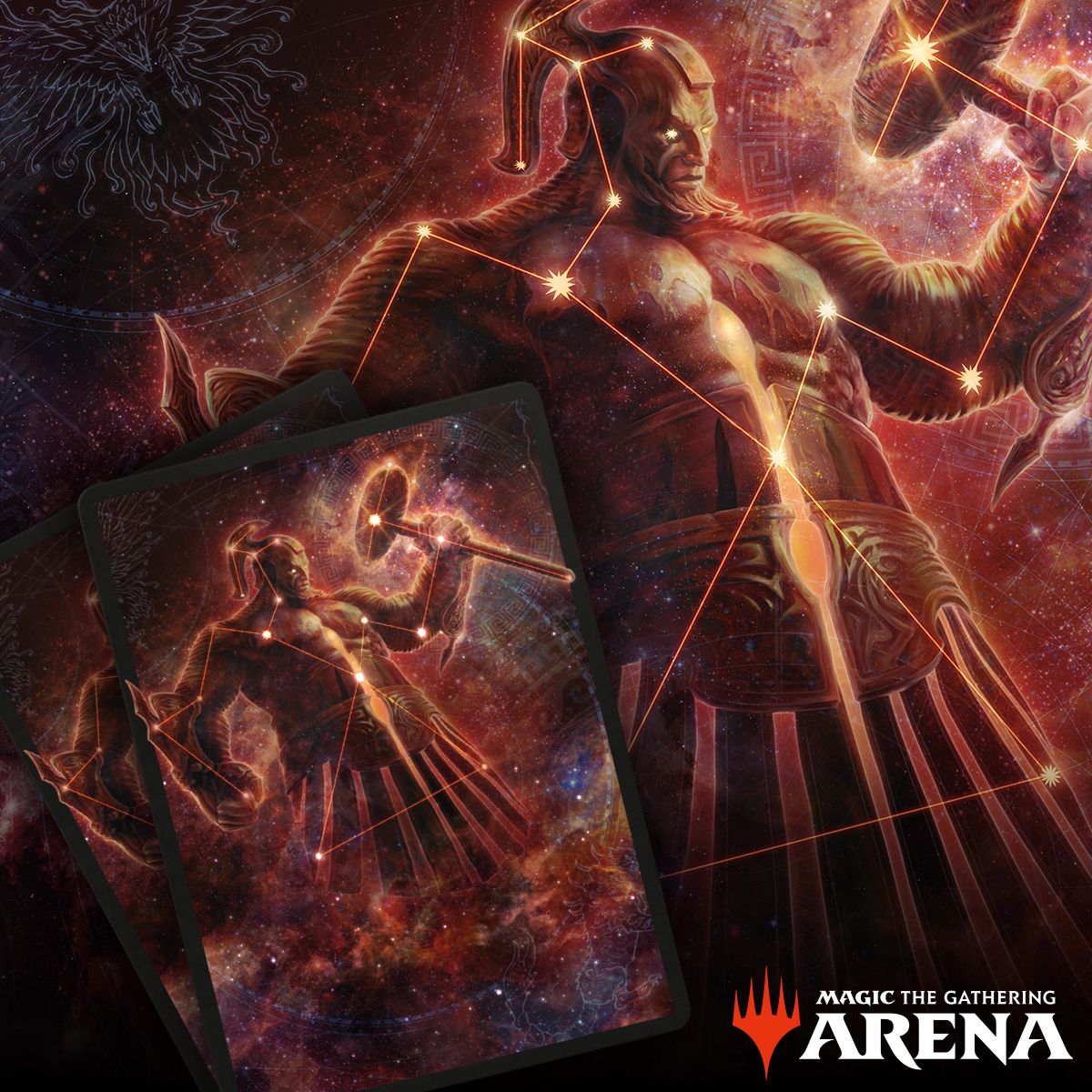 Magic: The Gathering TCG: Secret Lair Drop Series - Theros Stargazing: Volume IV - Purphoros Card Game Wizards of the Coast