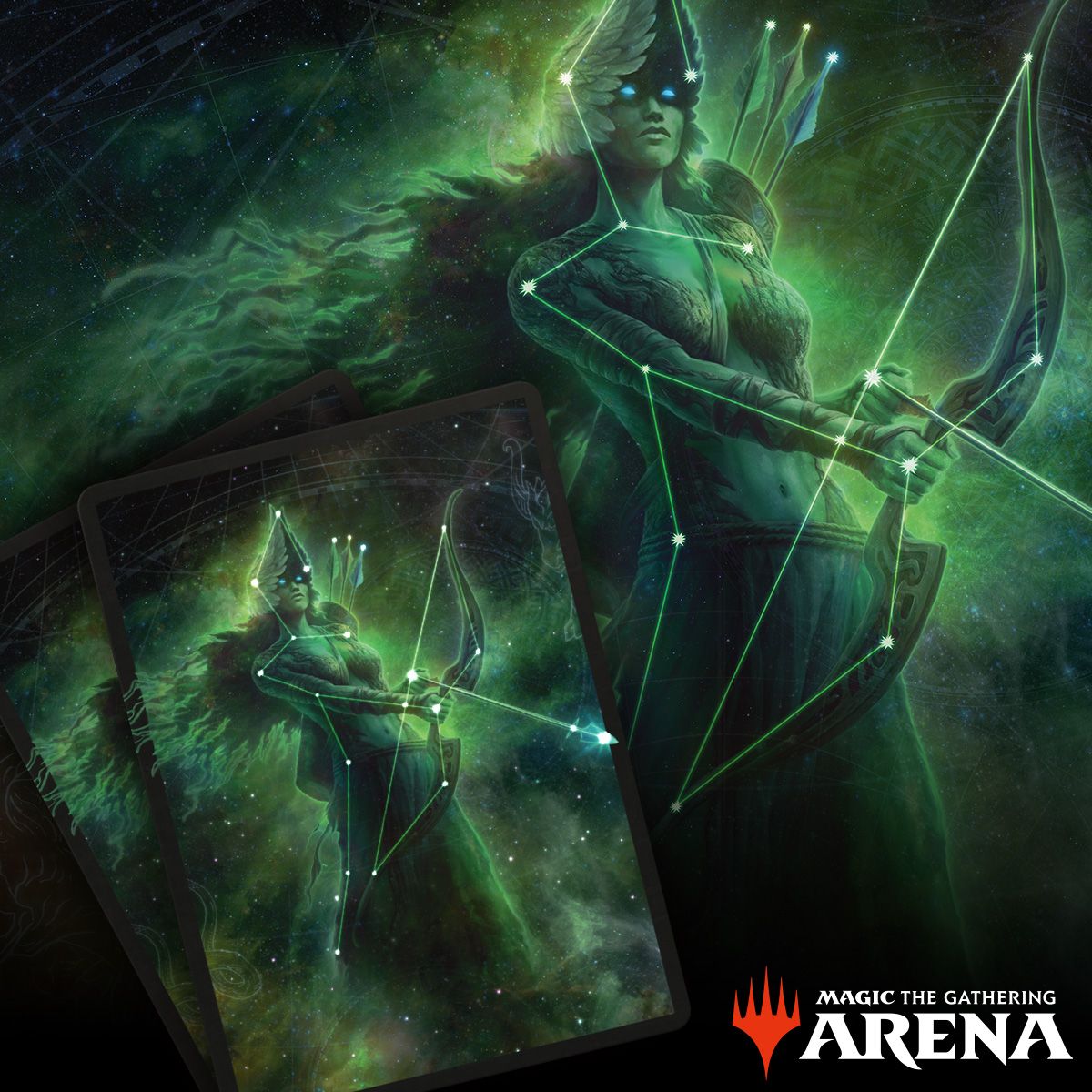 Magic: The Gathering TCG: Secret Lair Drop Series - Theros Stargazing: Volume V - Nylea Card Game Wizards of the Coast
