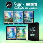 Magic: The Gathering TCG: Secret Lair x Fortnite: Landmarks and Locations - Foil Card Game Wizards of the Coast