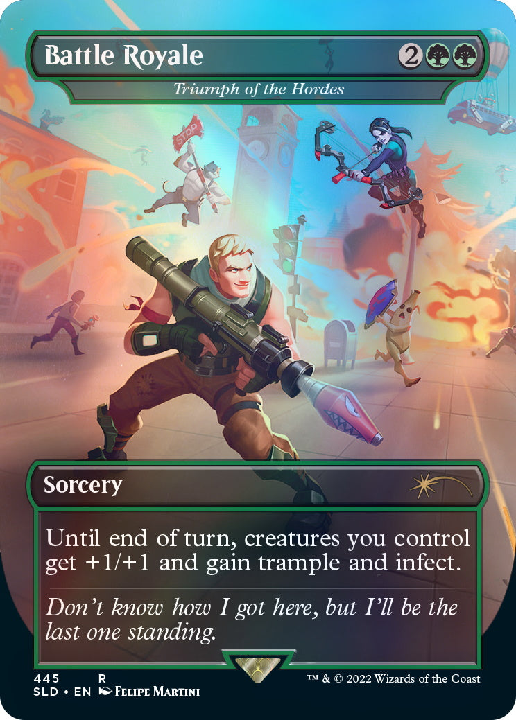 Magic: The Gathering TCG: Secret Lair x Fortnite - Foil Edition Card Game Wizards of the Coast