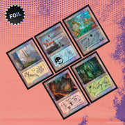 Magic: The Gathering TCG: Secret Lair x Post Malone: The Lands - FOIL Card Game Wizards of the Coast