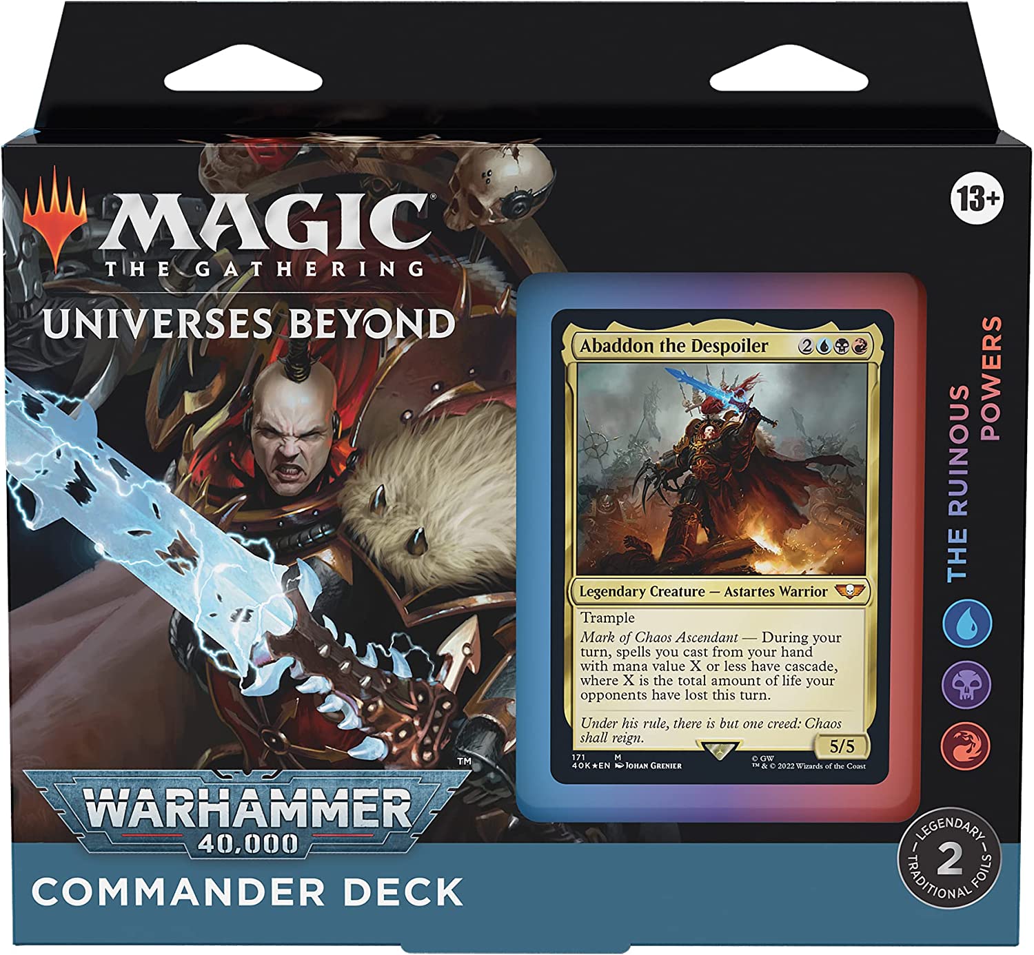 Magic: The Gathering TCG: Universes Beyond: Warhammer 40,000 Commander Complete Deck Bundle Card Game Wizards of the Coast