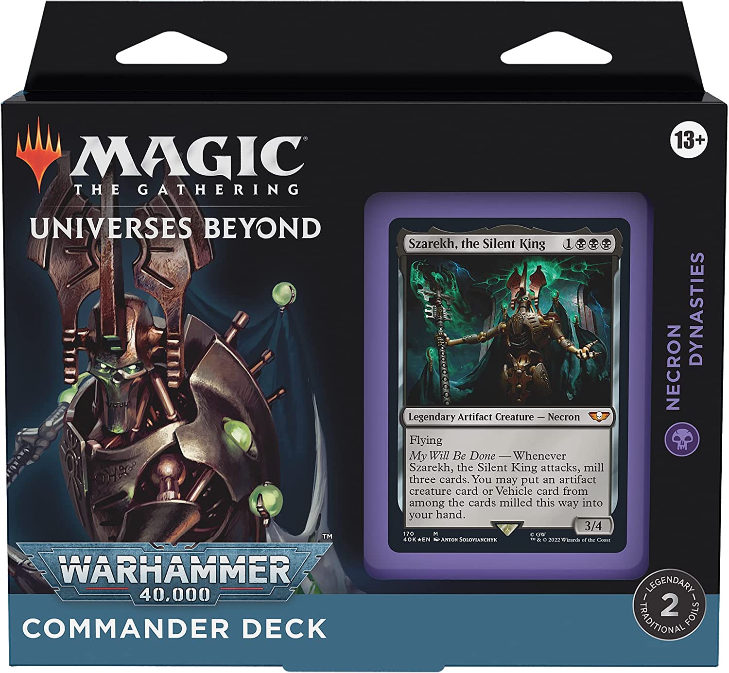 Magic: The Gathering TCG: Universes Beyond: Warhammer 40,000 Commander Complete Deck Bundle Card Game Wizards of the Coast