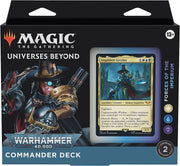 Magic: The Gathering TCG: Universes Beyond: Warhammer 40,000 Commander Complete Deck Bundle Card Game Wizards of the Coast
